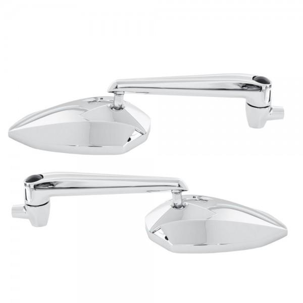Highway Hawk Mirror Set "New Way of Classic" with "E-Mark" c ...